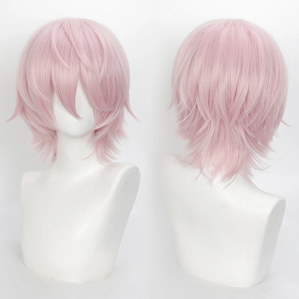 Short Synthetic Wig with Air Bangs