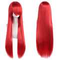 Long Synthetic Wig w Bangs