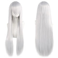 Long Synthetic Wig w Bangs