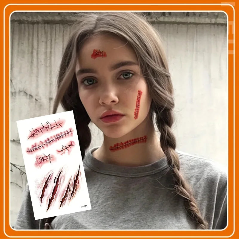 Zombie Scars Tattoos