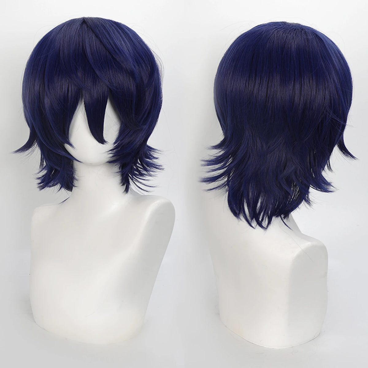 Short Synthetic Wig with Air Bangs