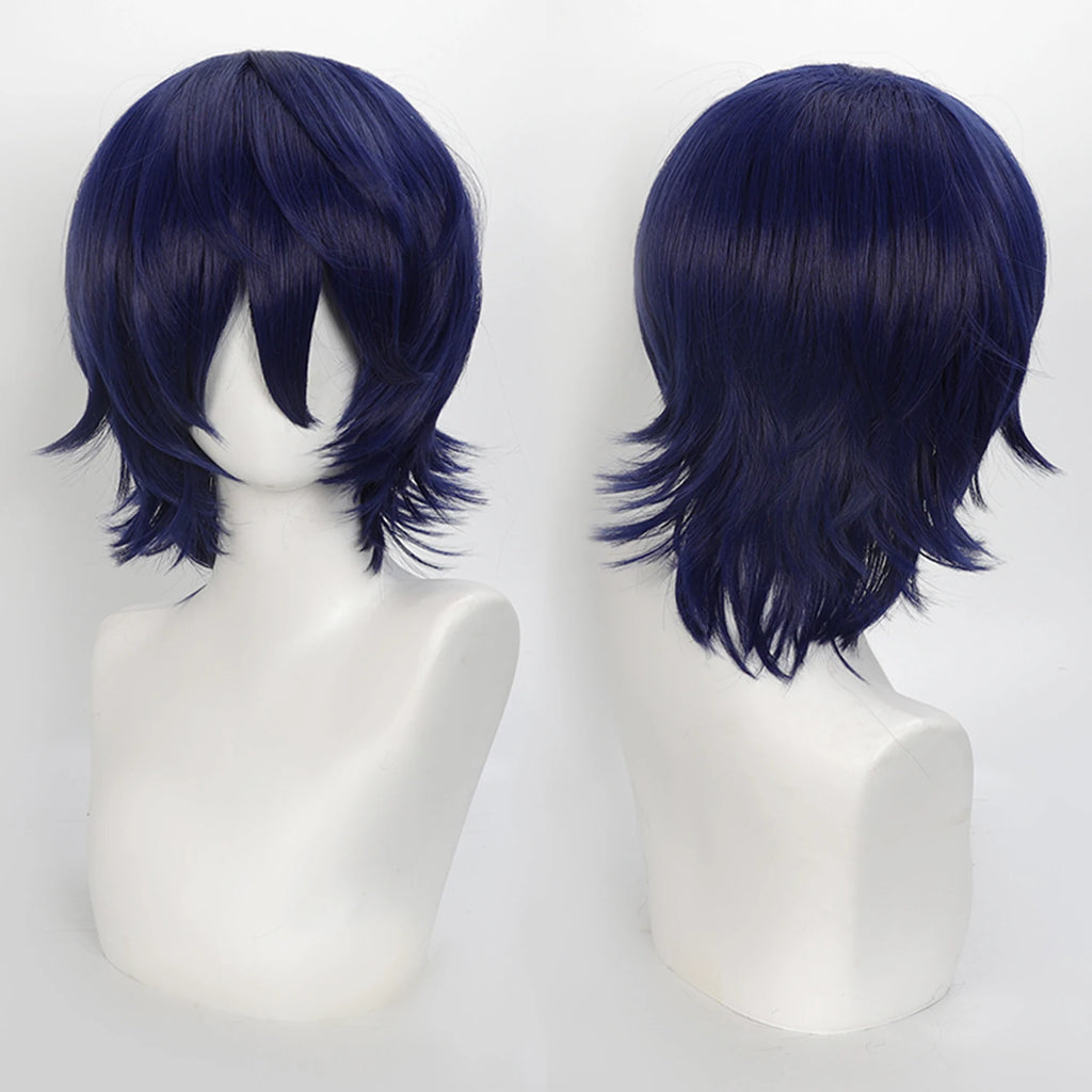 Short Synthetic Wig with Air Bangs