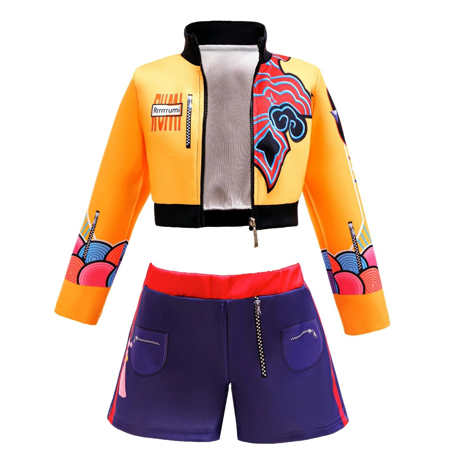 Girls Hip Hop Dance Outfit Set Multi Styles