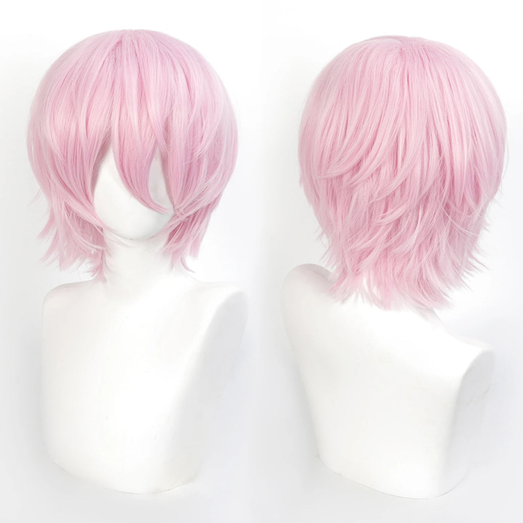 Short Synthetic Wig with Air Bangs