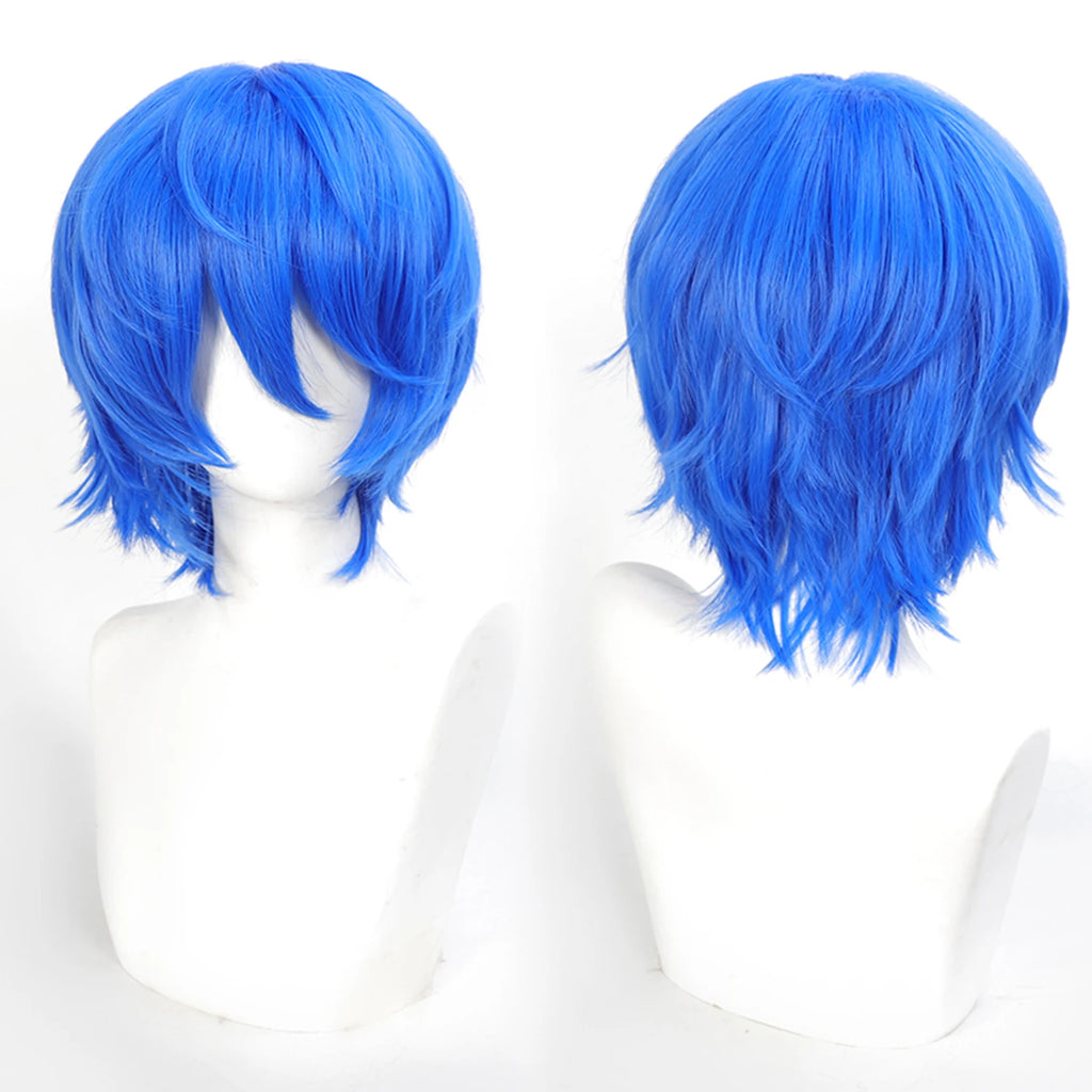 Short Synthetic Wig with Air Bangs