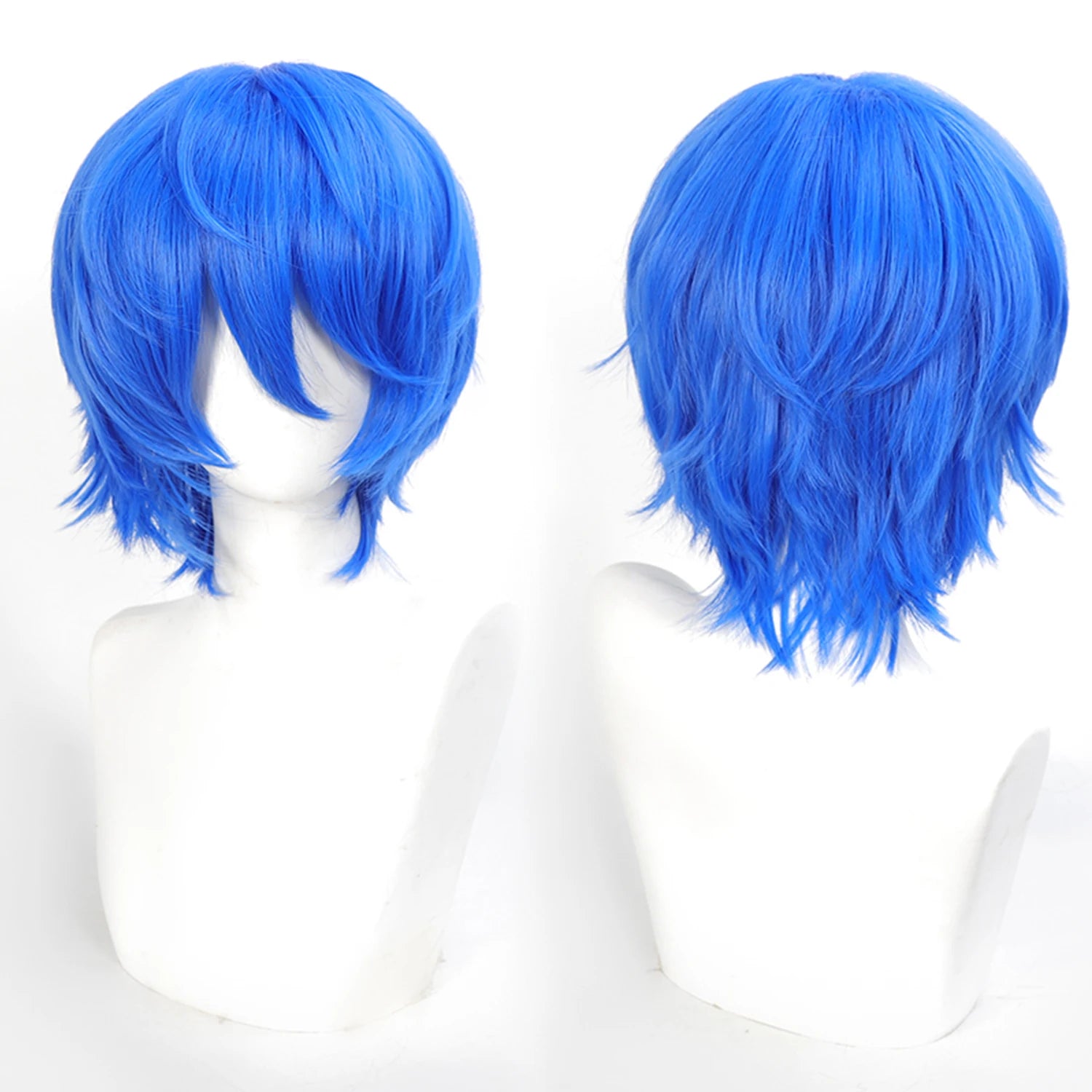 Short Synthetic Wig with Air Bangs