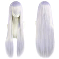 Long Synthetic Wig w Bangs