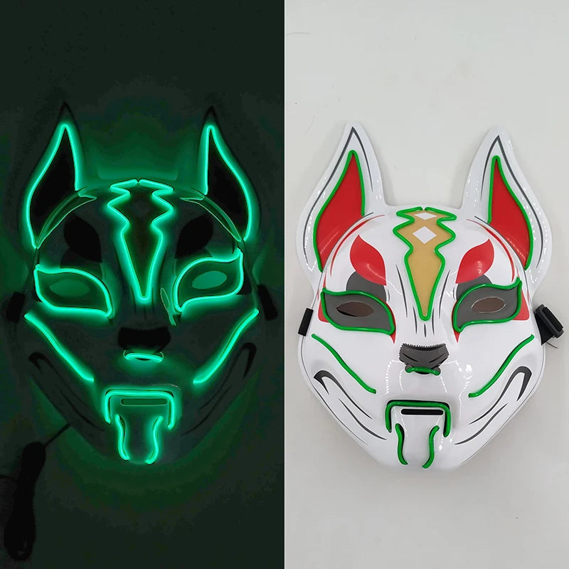 Samurai mask- multi color