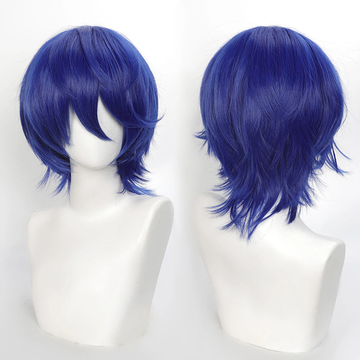 Short Synthetic Wig with Air Bangs