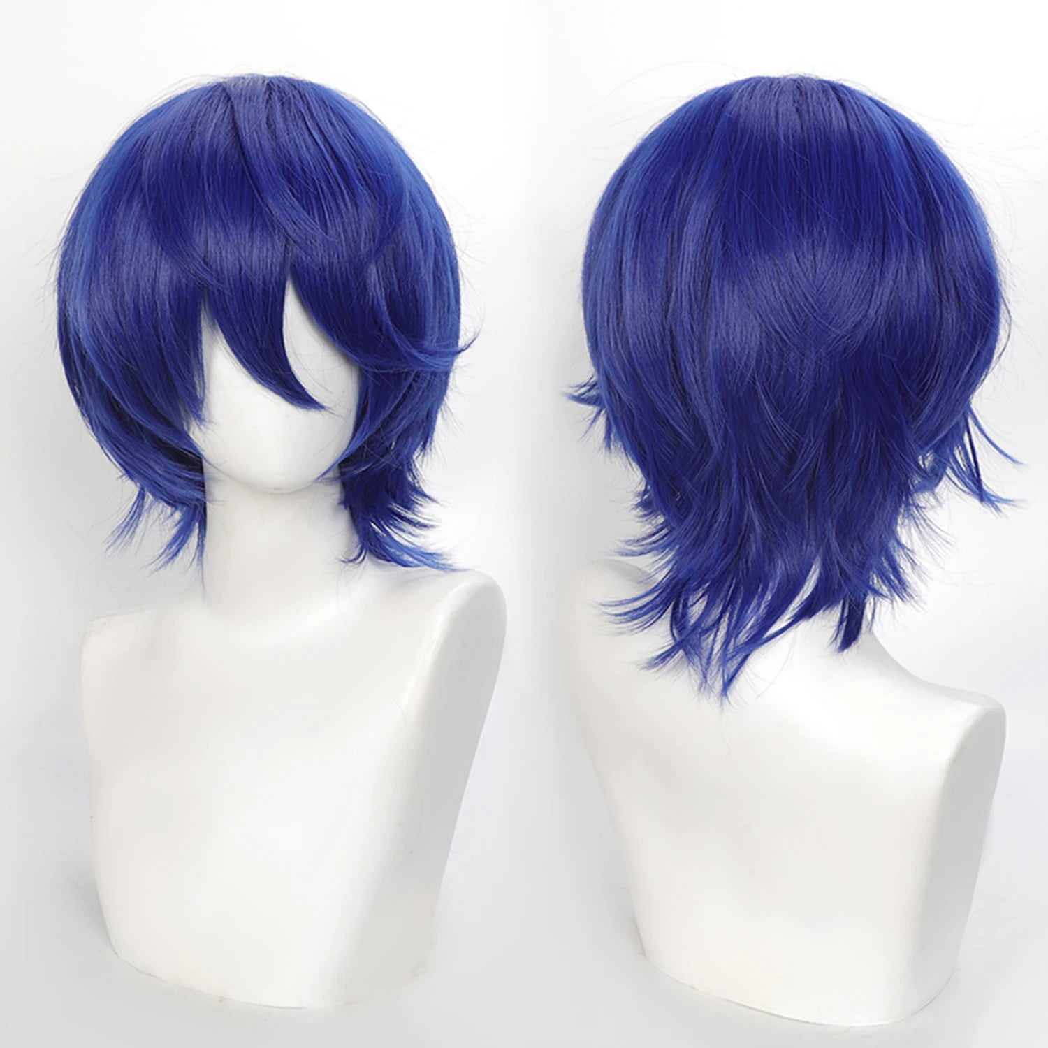Short Synthetic Wig with Air Bangs