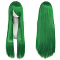 Long Synthetic Wig w Bangs