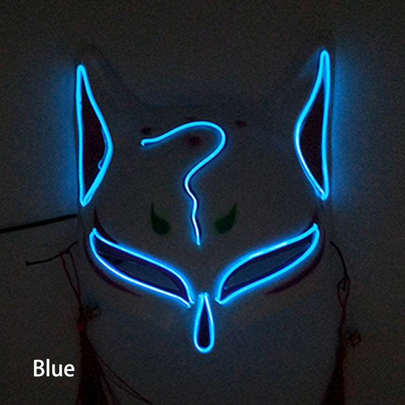 Demon dog half mask