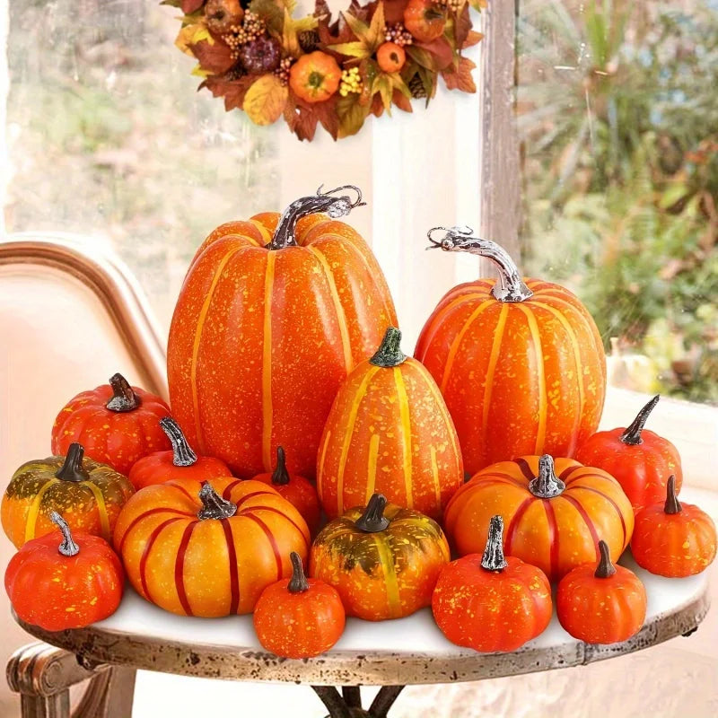 7pcs Pumpkin Decor