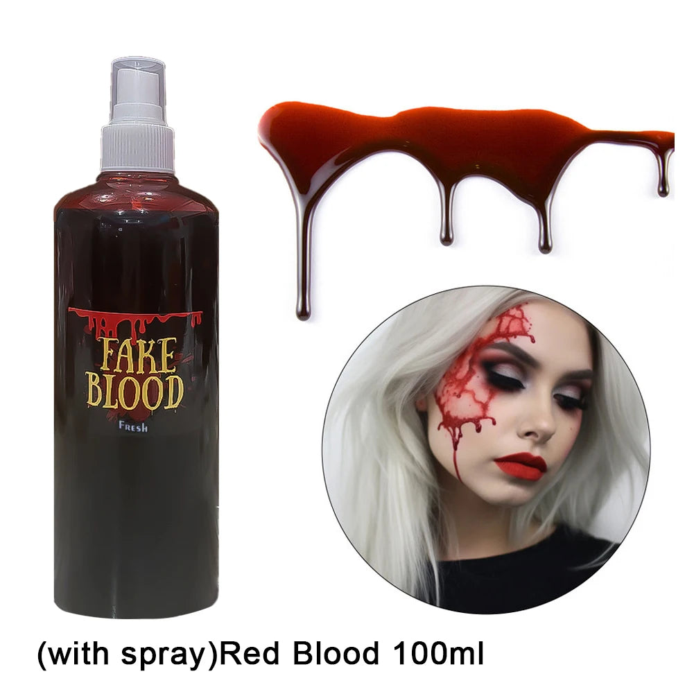 Fake Blood Prop with Spray