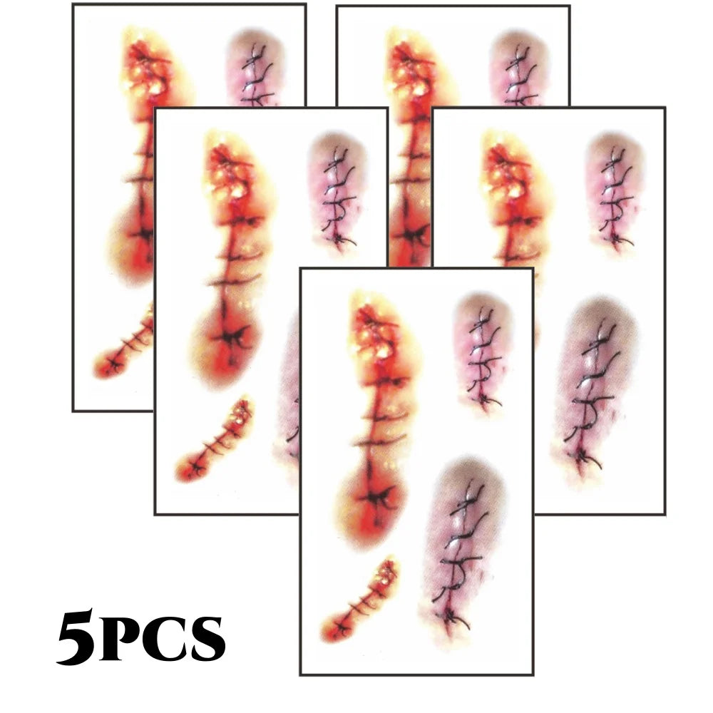 Zombie Scars Tattoos