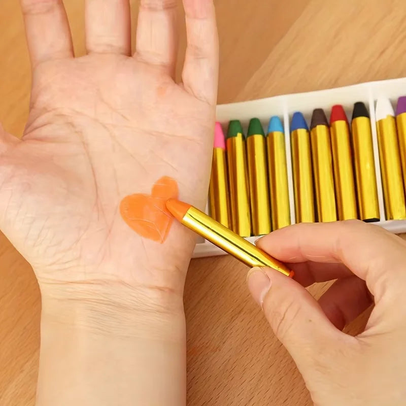 16 Colors Face & Body Crayons Makeup Sticks