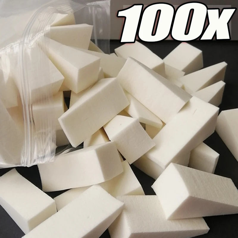100pcs Foundation Makeup Sponge