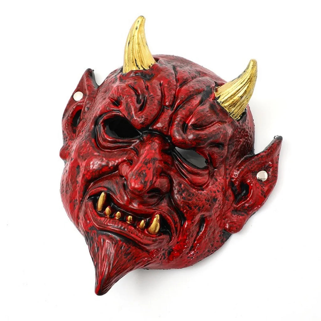 Red Devil Horn Mask