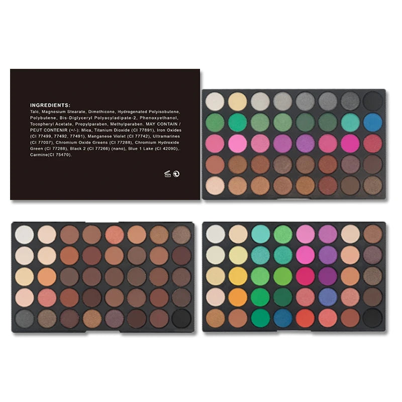 120 3-in-1 Eyeshadow Palette