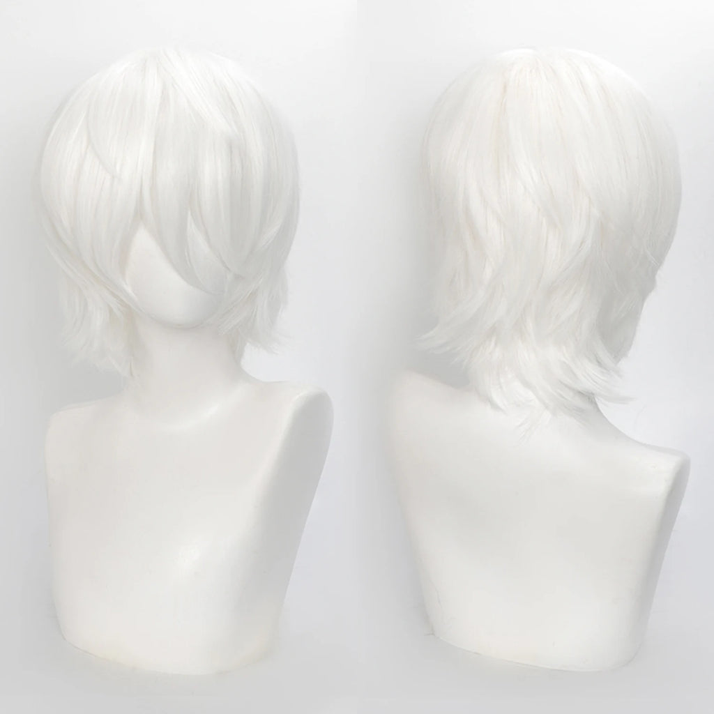 Short Synthetic Wig with Air Bangs
