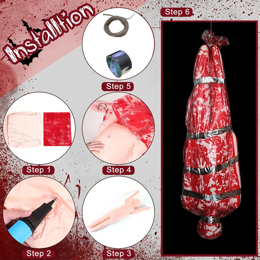 Creepy Corpse Props  59in