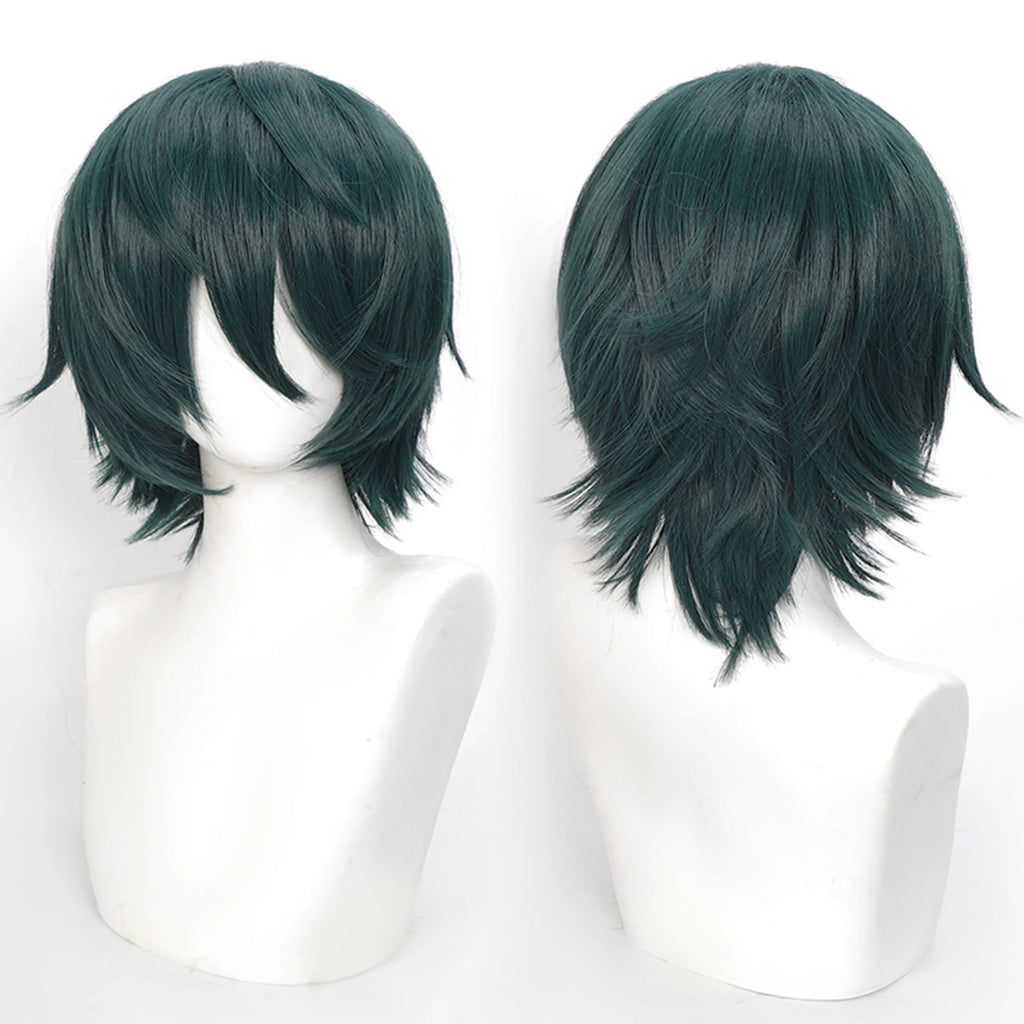 Short Synthetic Wig with Air Bangs