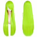 Long Synthetic Wig w Bangs
