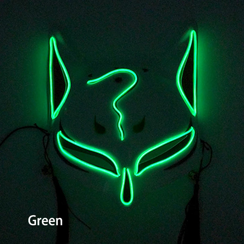 Demon dog half mask