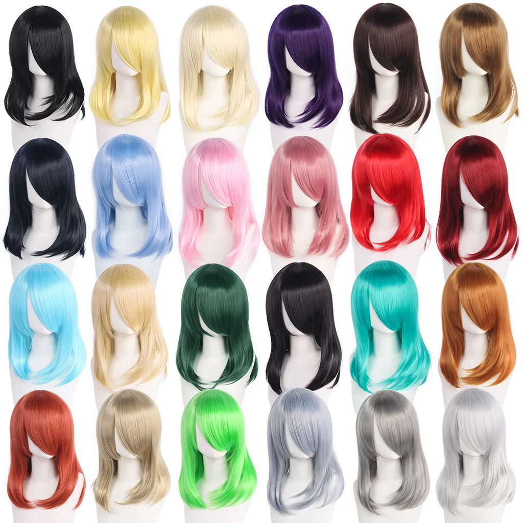 Synthetic Cosplay wig