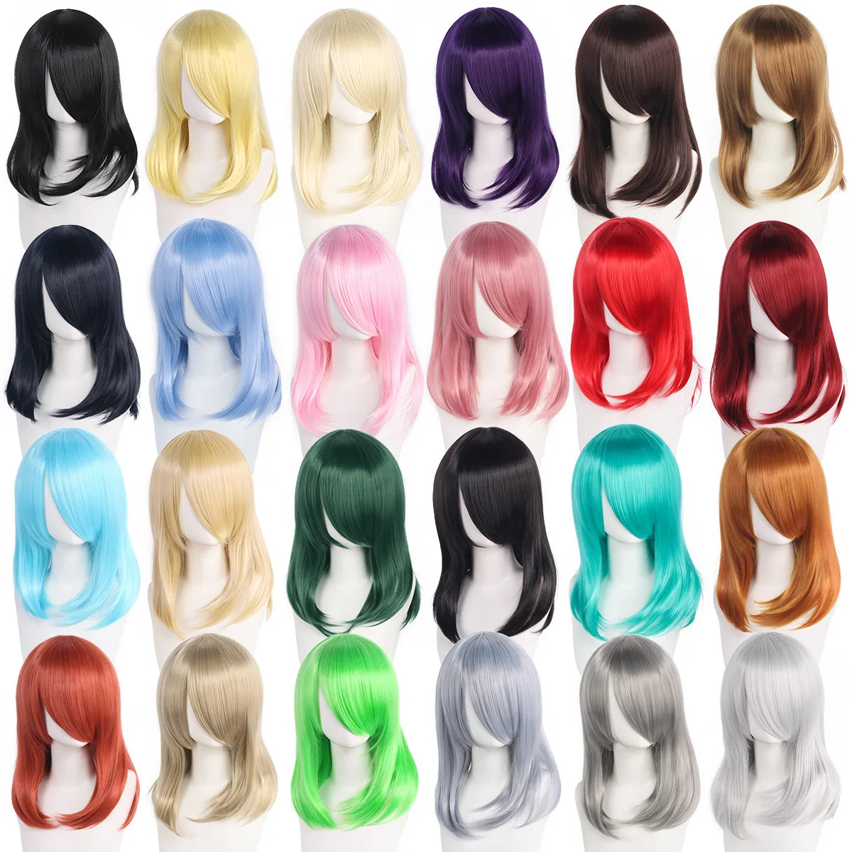 Synthetic Cosplay wig