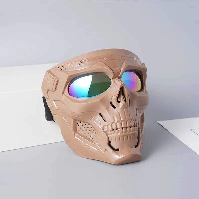 Tactical robo skull mask
