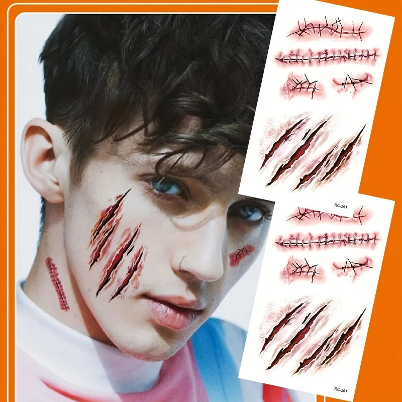 Zombie Scars Tattoos