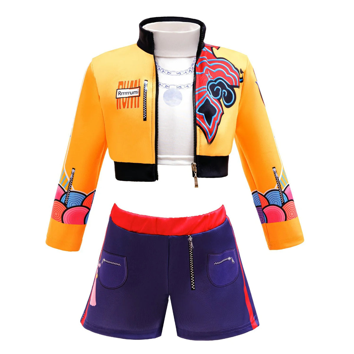 Girls Hip Hop Dance Outfit Set Multi Styles