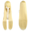Long Synthetic Wig w Bangs