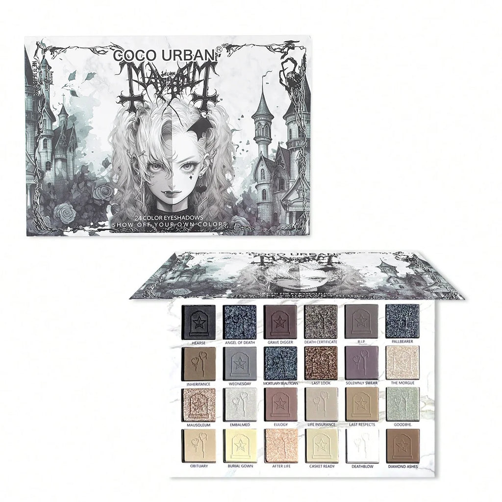Goth Eye Makeup Set 24 Shades