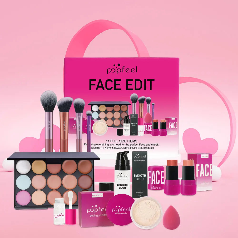 POPFEEL Makeup Kit, Waterproof and Sweatproof