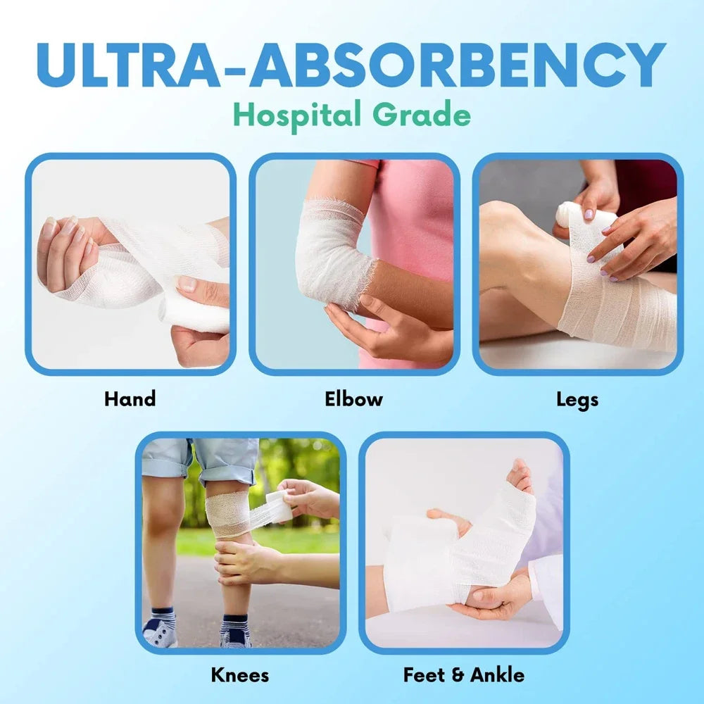 1/3/5 Rolls Disposable First Aid Wound Dressing