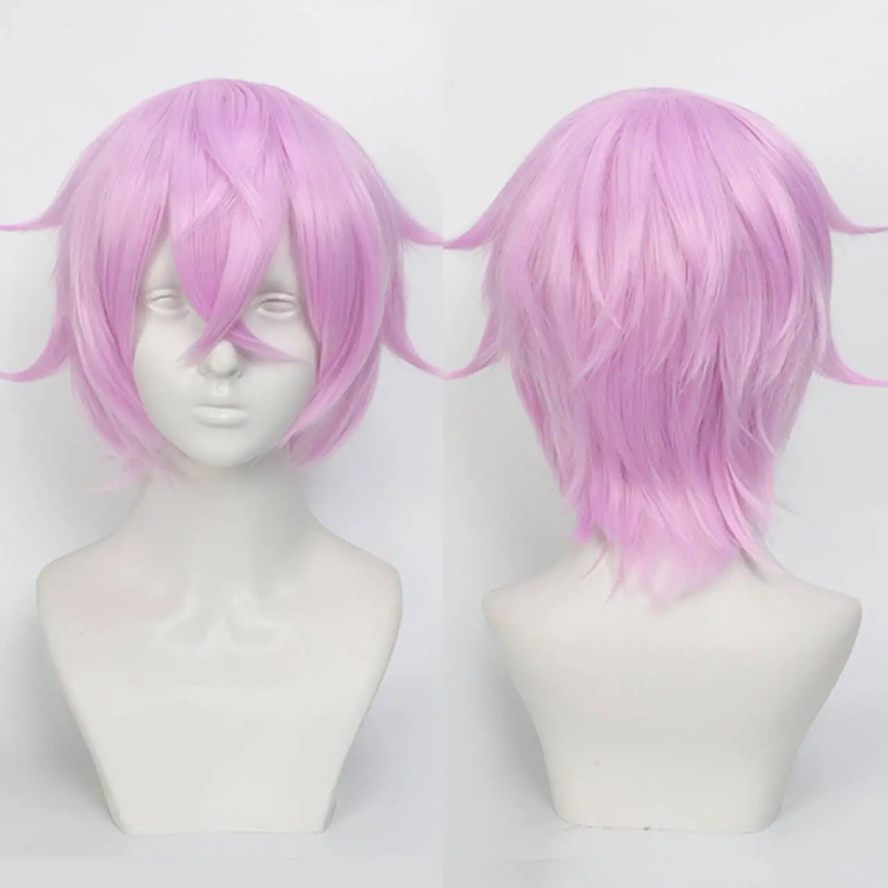 Short Synthetic Wig with Air Bangs