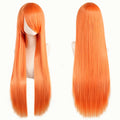 Long Synthetic Wig w Bangs