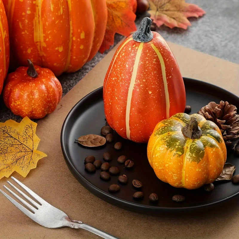 7pcs Pumpkin Decor