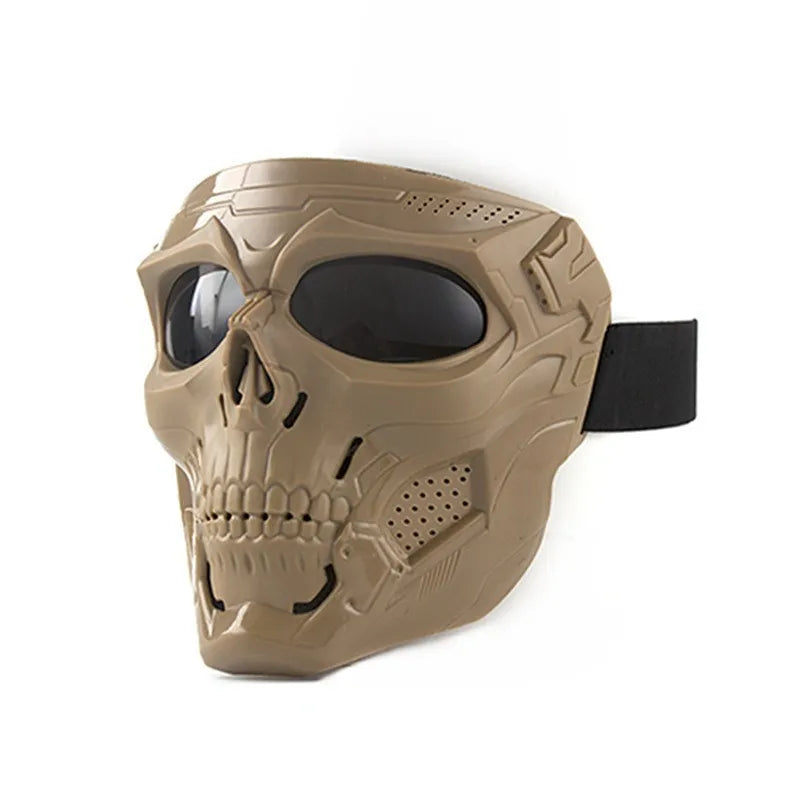Tactical robo skull mask