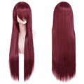 Long Synthetic Wig w Bangs