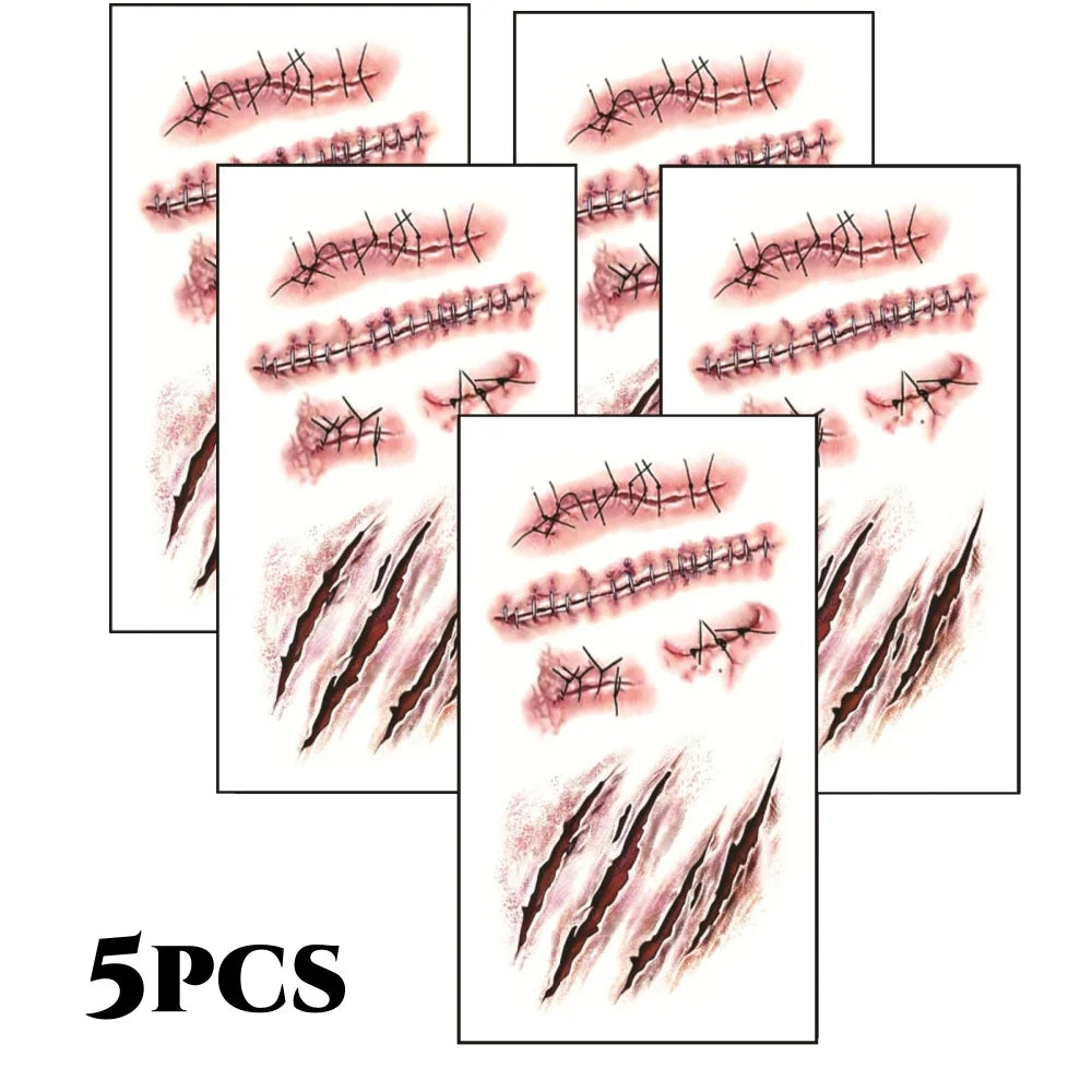 Zombie Scars Tattoos