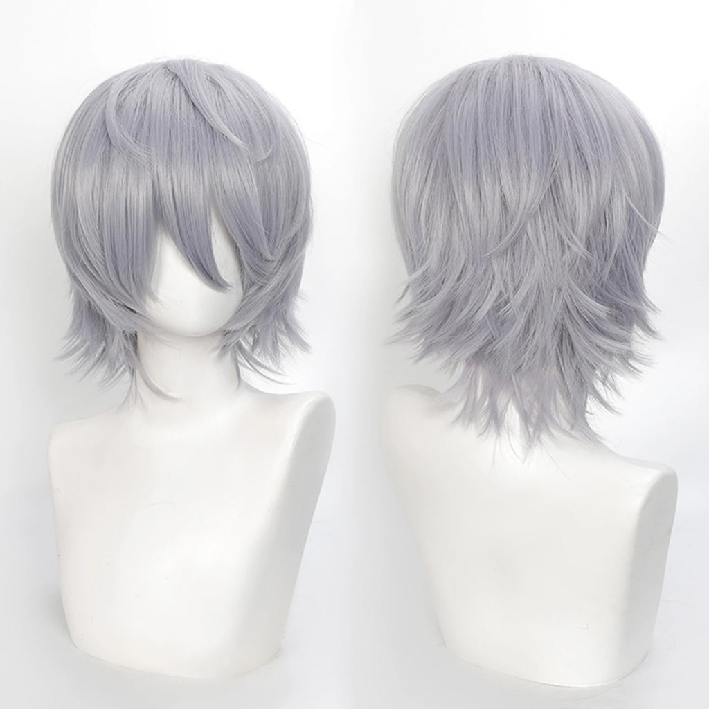 Short Synthetic Wig with Air Bangs