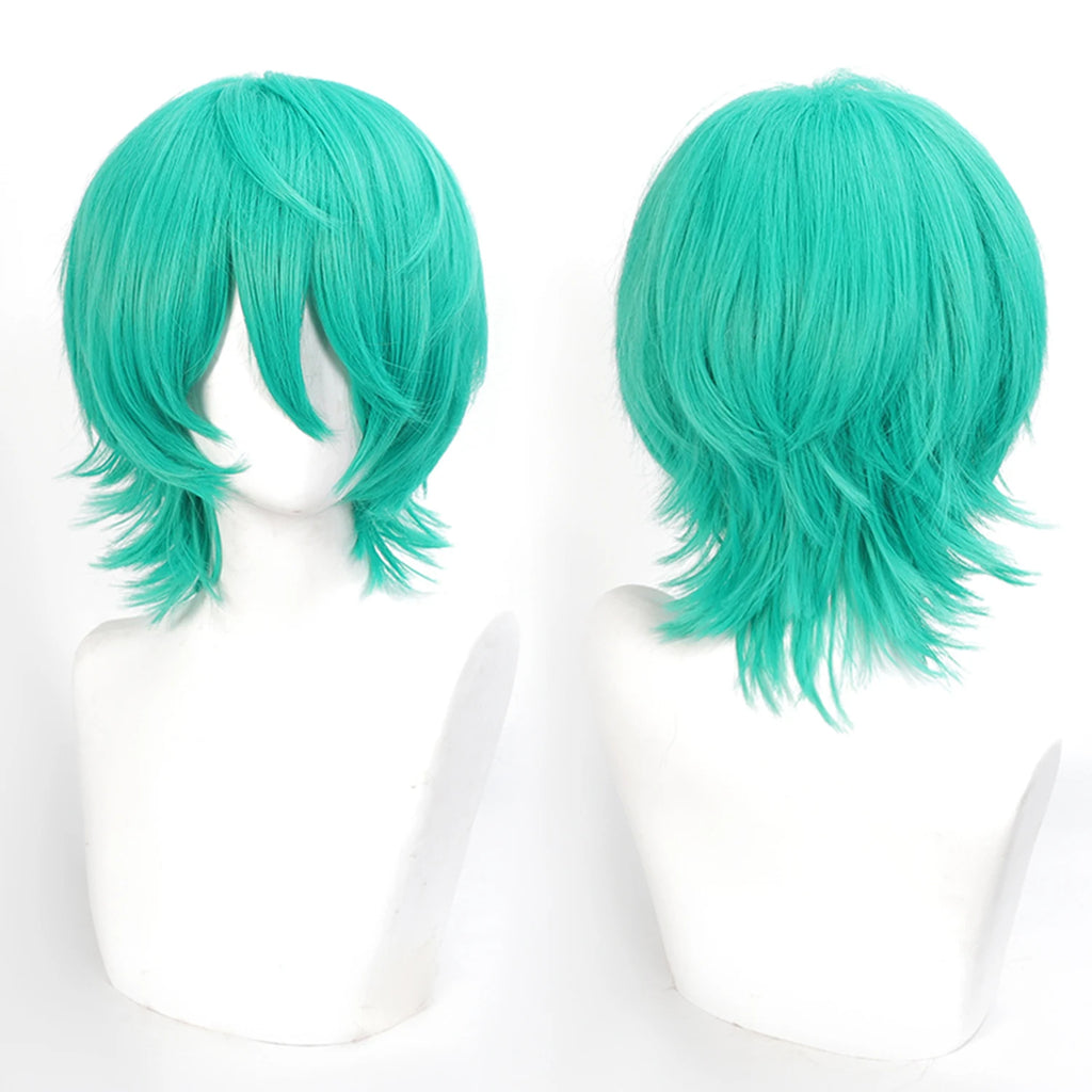 Short Synthetic Wig with Air Bangs