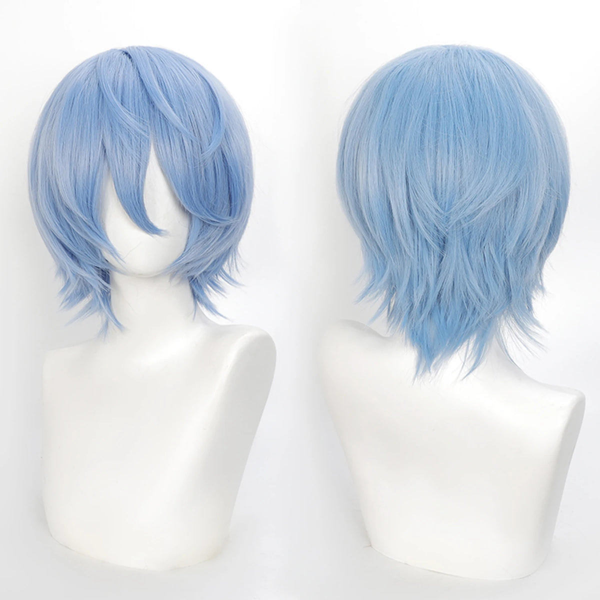 Short Synthetic Wig with Air Bangs