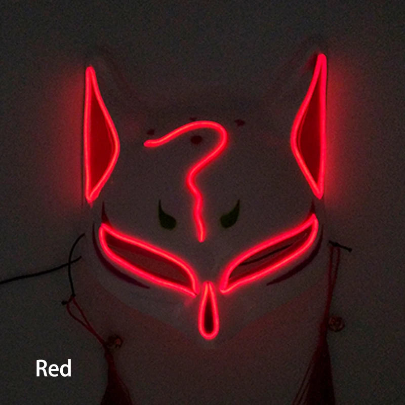 Demon dog half mask