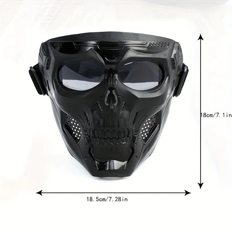 Tactical robo skull mask