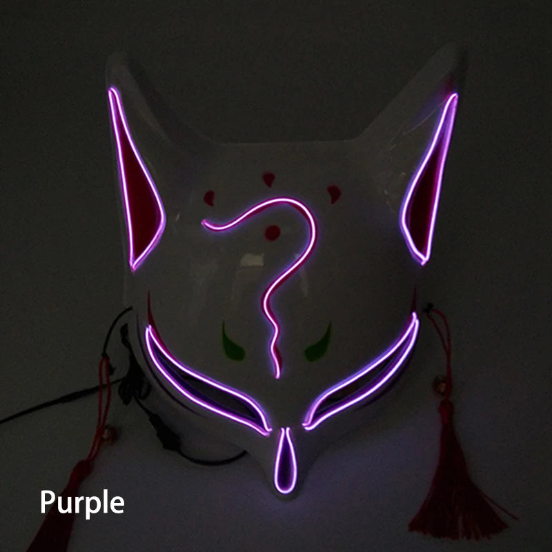 Demon dog half mask