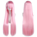 Long Synthetic Wig w Bangs